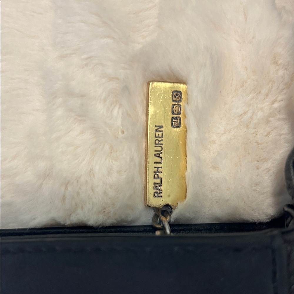 Vintage Ralph Lauren Black Leather Tanner Shoulder Bag - Picture 14 of 16